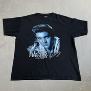 J- Vintage Elvis Presley Picture Graphic South Pole Tag Tee - XL
