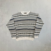 F- Vintage Woolrich Pattern Knit Sweater