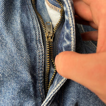 Load image into Gallery viewer, D- Vintage Fubu Embroidered Logo Back Pocket Denim Carpenter Jorts
