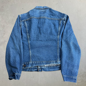 J- Vintage Levi's 70506 0216 Made In USA Trucker Denim Jacket - 46 (fits L)