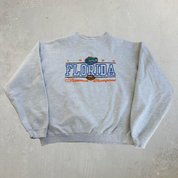 Vintage '96 University Of Florida Gators Football National Champion Embroidered Made In USA Crewneck - M