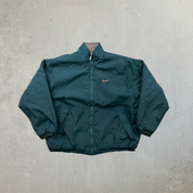 F- Vintage 90s Nike Reversible Zip Up Puffer Winter Jacket