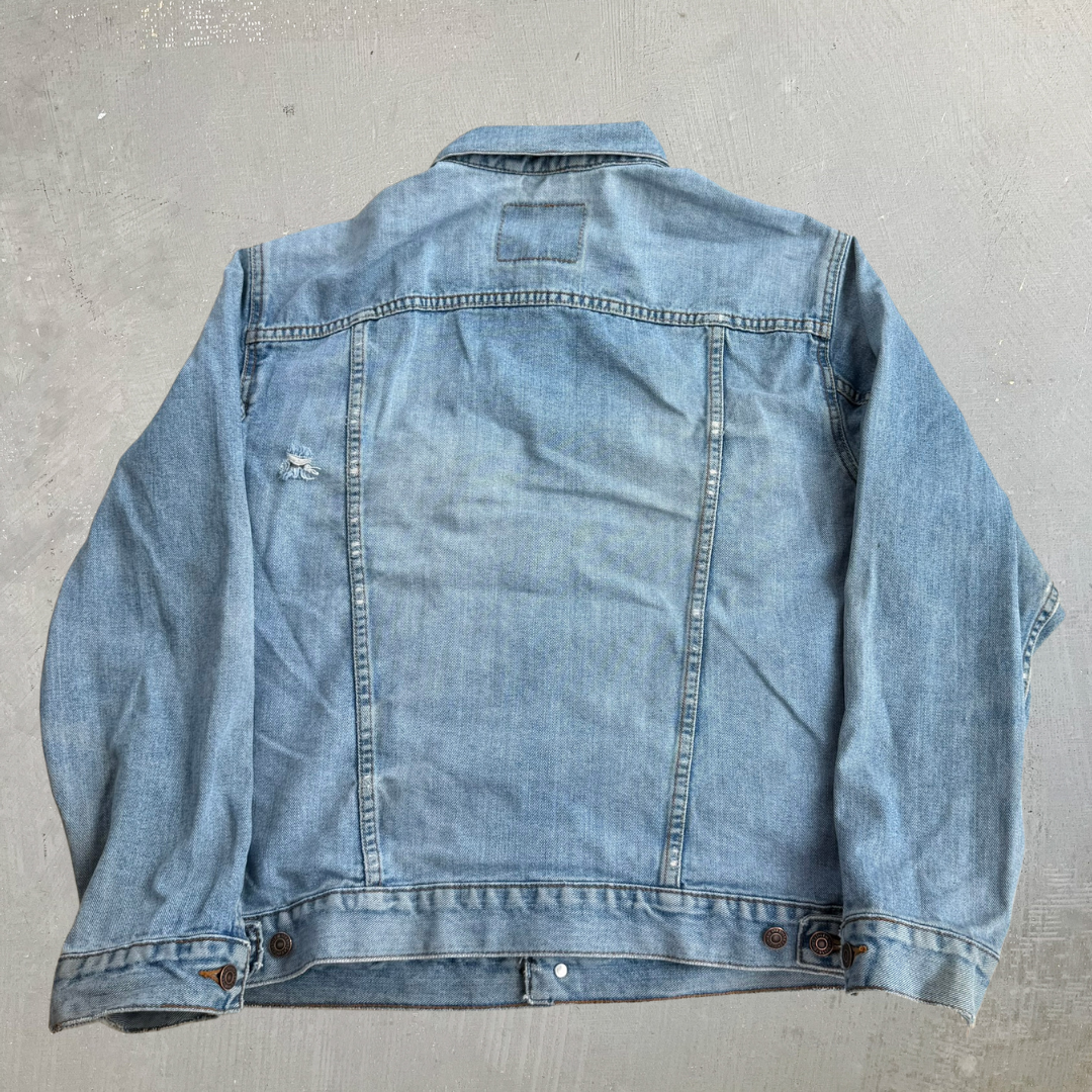 J- Vintage Levi's Standard Trucker Denim Jacket - L