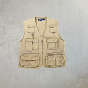 F- Vintage Polo Ralph Lauren Cargo Vest