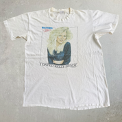 J- Vintage '87 Married With Children I Dated Kelly Bundy Made In USA Single Stitch Tee - L