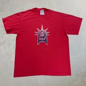 J- Vintage HUF Statue Of Liberty Graphic Made In USA Single Stitch Tee - M