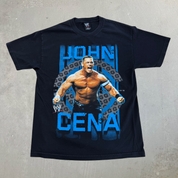 J- Vintage '07 WWE John Cena Picture Graphic Tee - L