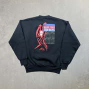 F- Vintage '94-95 Rolling Stones Voodoo Lounge Spiky Tongue Made In USA Crewneck