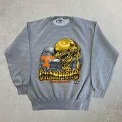 Vintage '98 Tennessee Volunteers Football Back To Back SEC Champions Graphic Crewneck - M