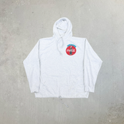 F- Vintage '95 Coca Cola Polar Bear Picture Made In USA Hoodie