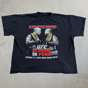 J- Vintage '09 UFC 94 George St-Pierre Vs BJ Penn Welterweight Championship Fight Tee - L