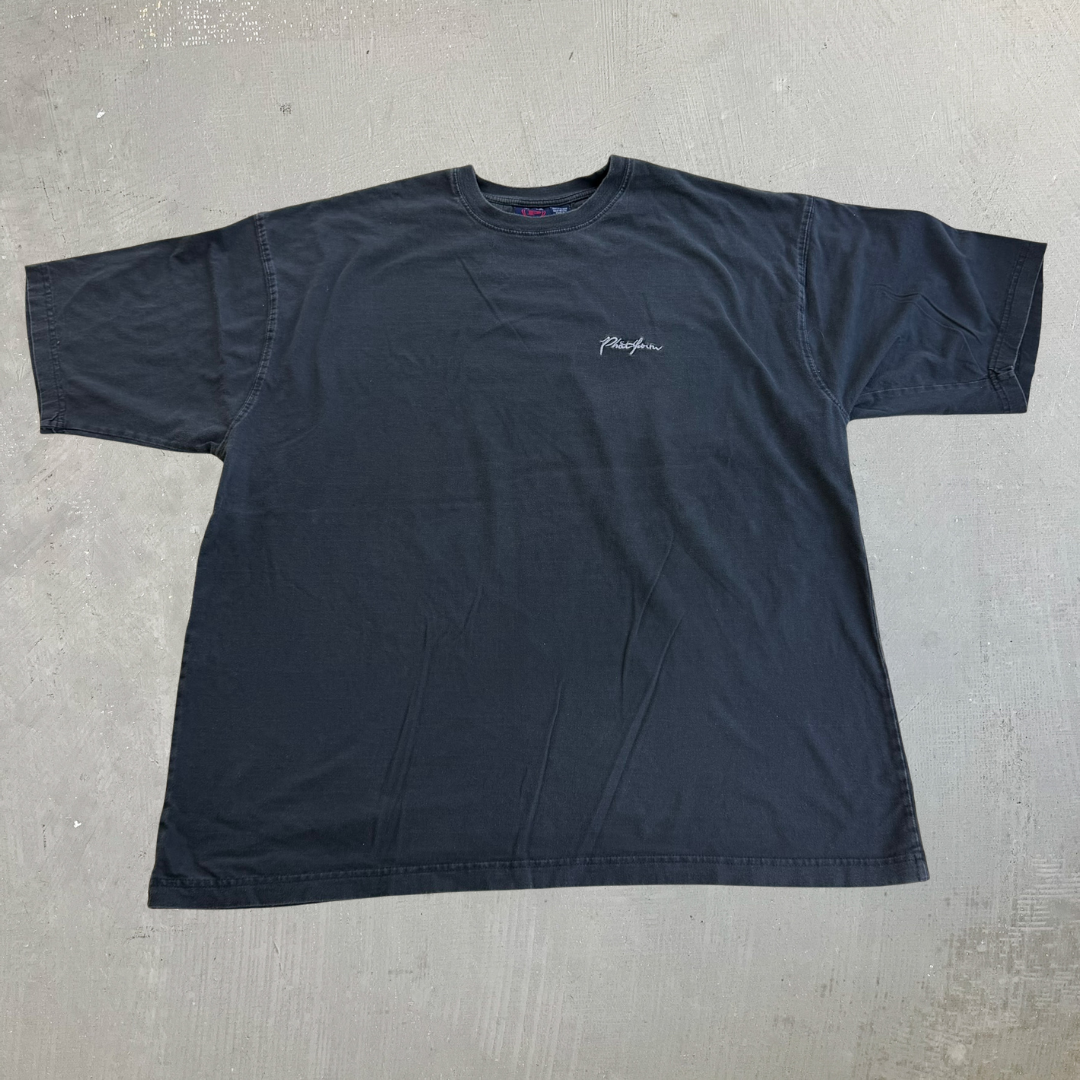 J- Vintage 90s Phat Farm Embroidered Logo Tee - XL