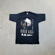 F- Vintage '95 Vince Gill Picture Tour Made In USA Single Stitch Tee