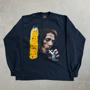 J- Vintage '04 Zion Bob Marley Burnin Picture Long Sleeve Tee - M