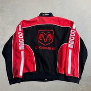 J- Vintage Dodge Motorsports Racing Champions Apparel  Racing Jacket - L