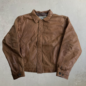J- Vintage New Zealand Outback Zip Up Leather Jacket - M