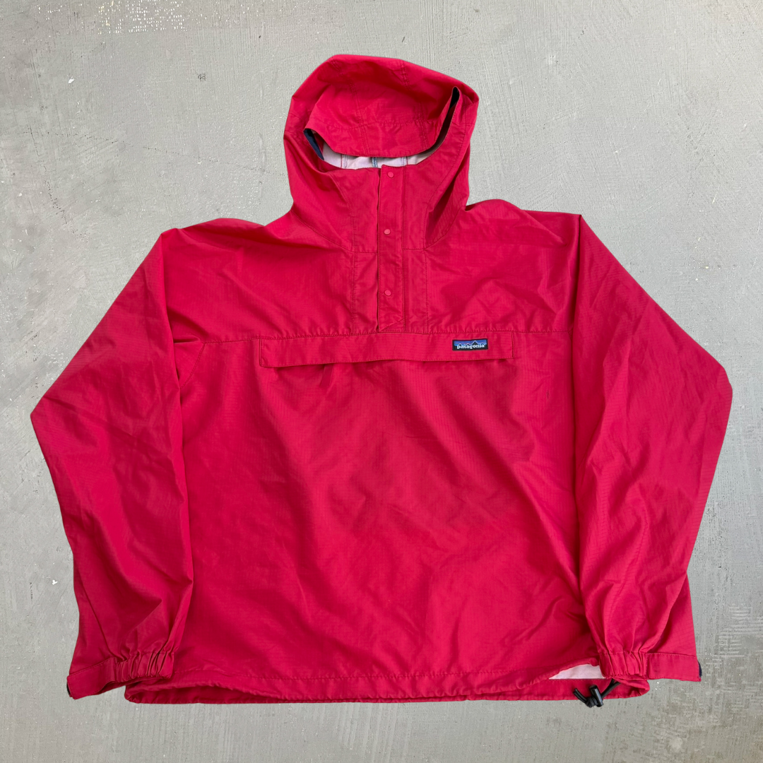 J- Vintage Patagonia Pull Over Anorak Lightweight Jacket - M