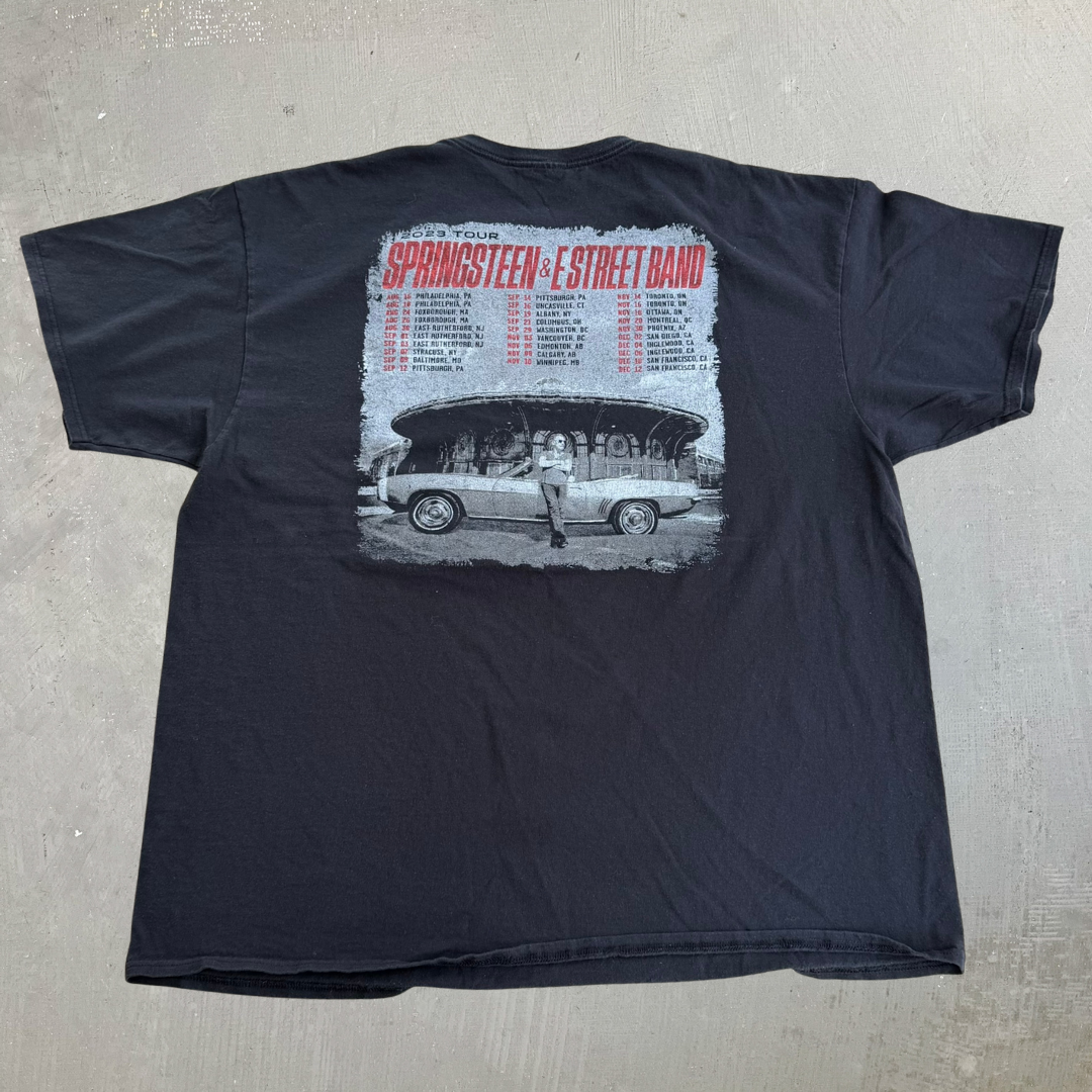 J- '23 Bruce Springsteen E Street Band On Tour Picture Tee - 2XL