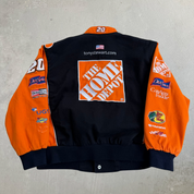 J- Vintage Nascar Tony Stewart Home Depot YOUTH-Chase Authentics JH Design Racing Jacket - Youth 2XL