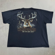 J- Vintage '06 Buckwear The Moment Of Truth Deer Text & Graphic Tee - 2XL