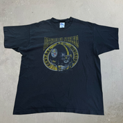 J- Vintage '95 Pittsburgh Steelers NFL Graphic Pro Player Made In USA Single Stitch Tee - XL