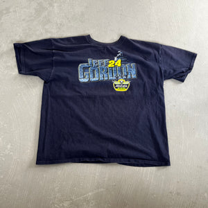 F- 2008 Nascar Chase Authentic Jeff Gordon All State 400 Text & Picture Tee