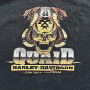 F- '09 Harley Davidson Loma Linda Blue Lightning Graphic Tee