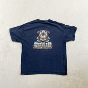 F- '09 Harley Davidson Loma Linda Blue Lightning Graphic Tee