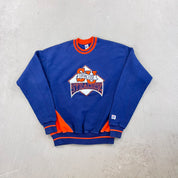 F- Vintage Syracuse University Embroidered Text Crewneck