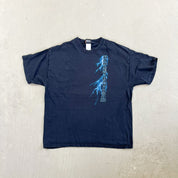F- '09 Harley Davidson Loma Linda Blue Lightning Graphic Tee