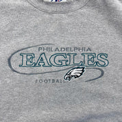 F- Vintage Philadelphia Eagles NFL Logo Athletic Embroidered Logo Crewneck