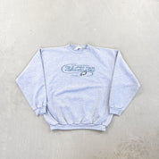 F- Vintage Philadelphia Eagles NFL Logo Athletic Embroidered Logo Crewneck