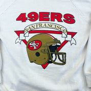 F- Vintage San Francisco 49ers NFL Logo Crewneck
