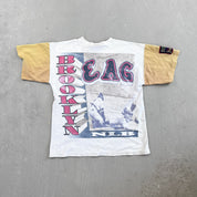 F- Vintage New York Eagles Negro League Baseball Heavy Tee