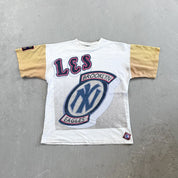 F- Vintage New York Eagles Negro League Baseball Heavy Tee