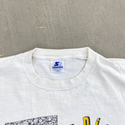 F- Vintage '92 San Diego Chargers NFL Starter Western Division Champions Single Stitch Tee