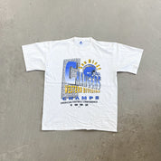 F- Vintage '92 San Diego Chargers NFL Starter Western Division Champions Single Stitch Tee