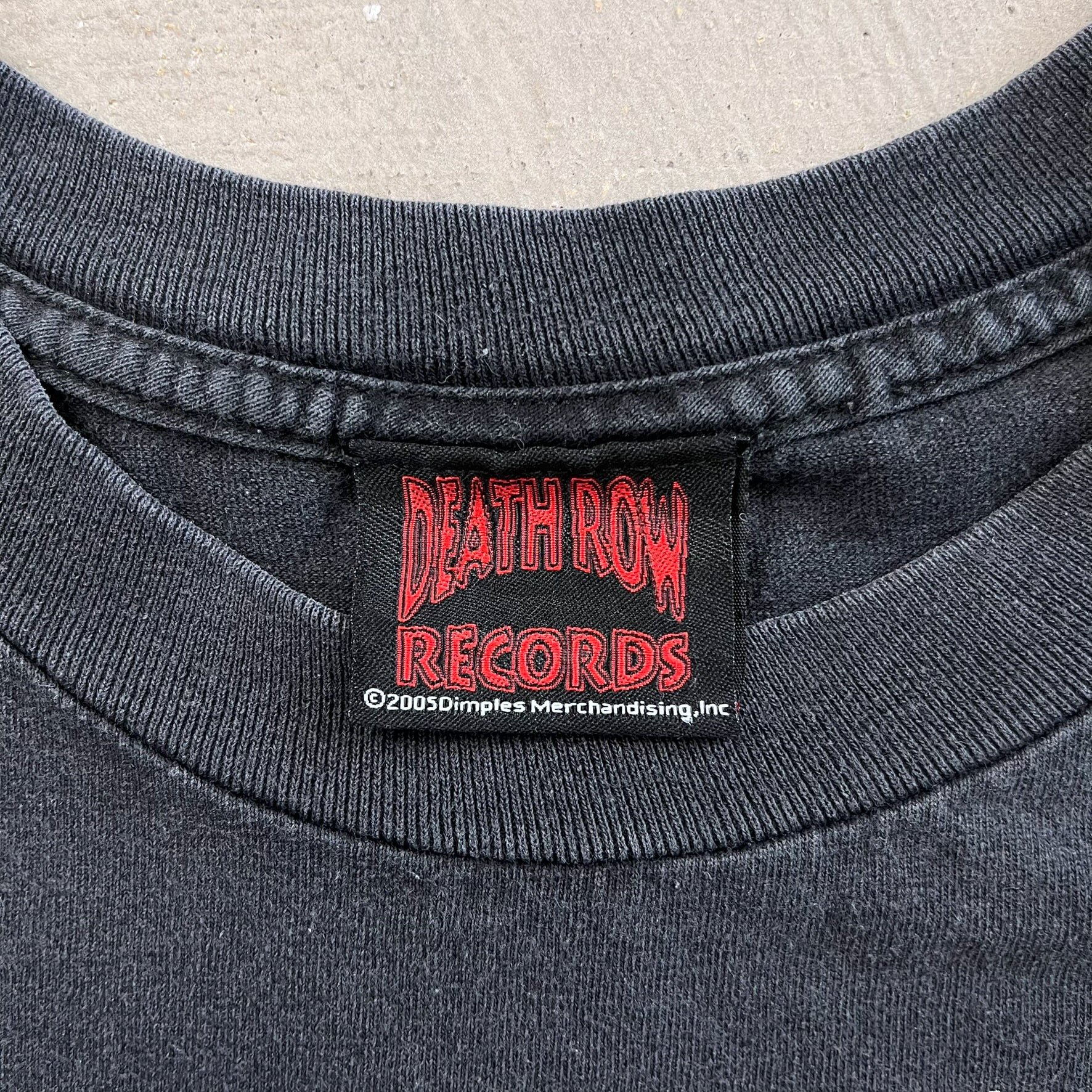 F- Vintage '05 Death Row Records Tupac All Eyez On Me Picture Tee