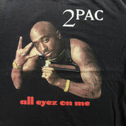 F- Vintage '05 Death Row Records Tupac All Eyez On Me Picture Tee