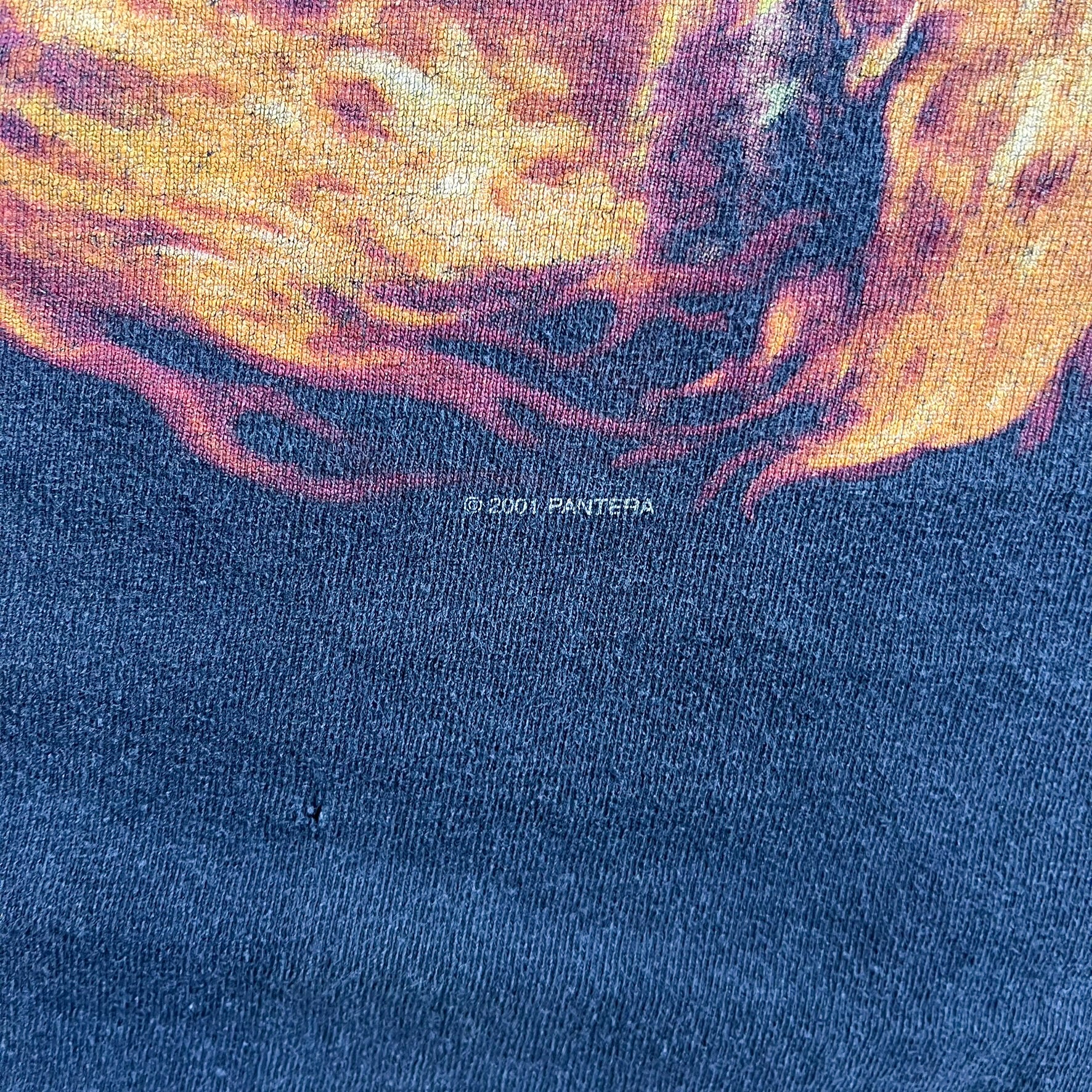 F- Vintage '01 Pantera Text & Picture Tee