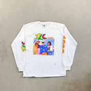 F- Vintage '92 TLC Cross Colors Picture Long Sleeve Tee