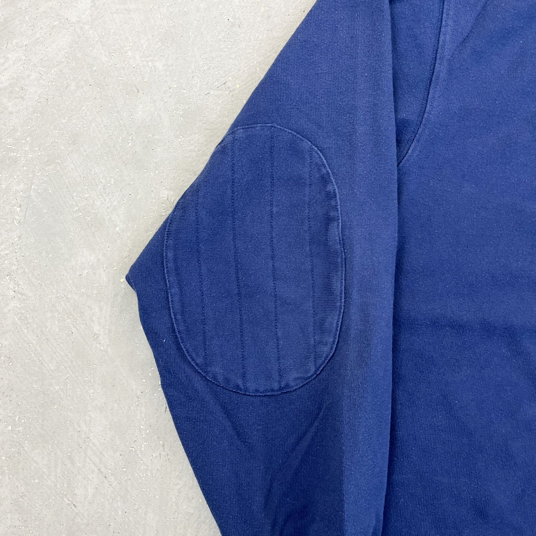 F- Vintage Polo Ralph Lauren Navy Rugby Shirt