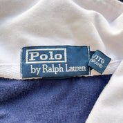 F- Vintage Polo Ralph Lauren Navy Rugby Shirt