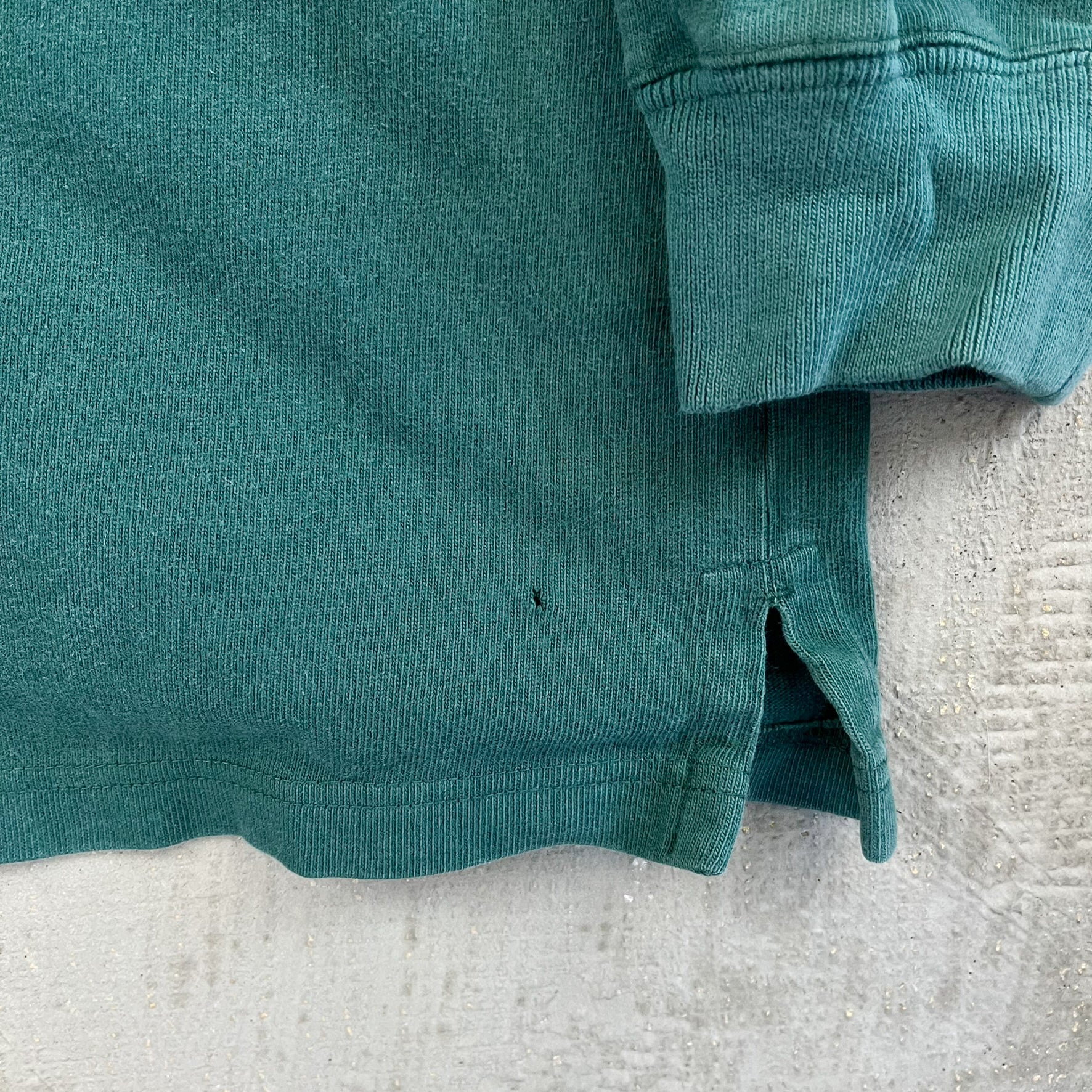 F- Vintage Polo Ralph Lauren Dark Green Rugby Shirt