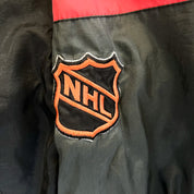 F- Vintage Vancouver Canucks NHL Pro Player Zip Up Windbreaker