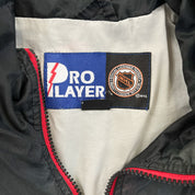 F- Vintage Vancouver Canucks NHL Pro Player Zip Up Windbreaker
