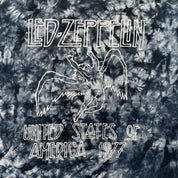 F- Led Zeppelin Comfort Colors United State Tour 1977 Reprint Graphic Tee