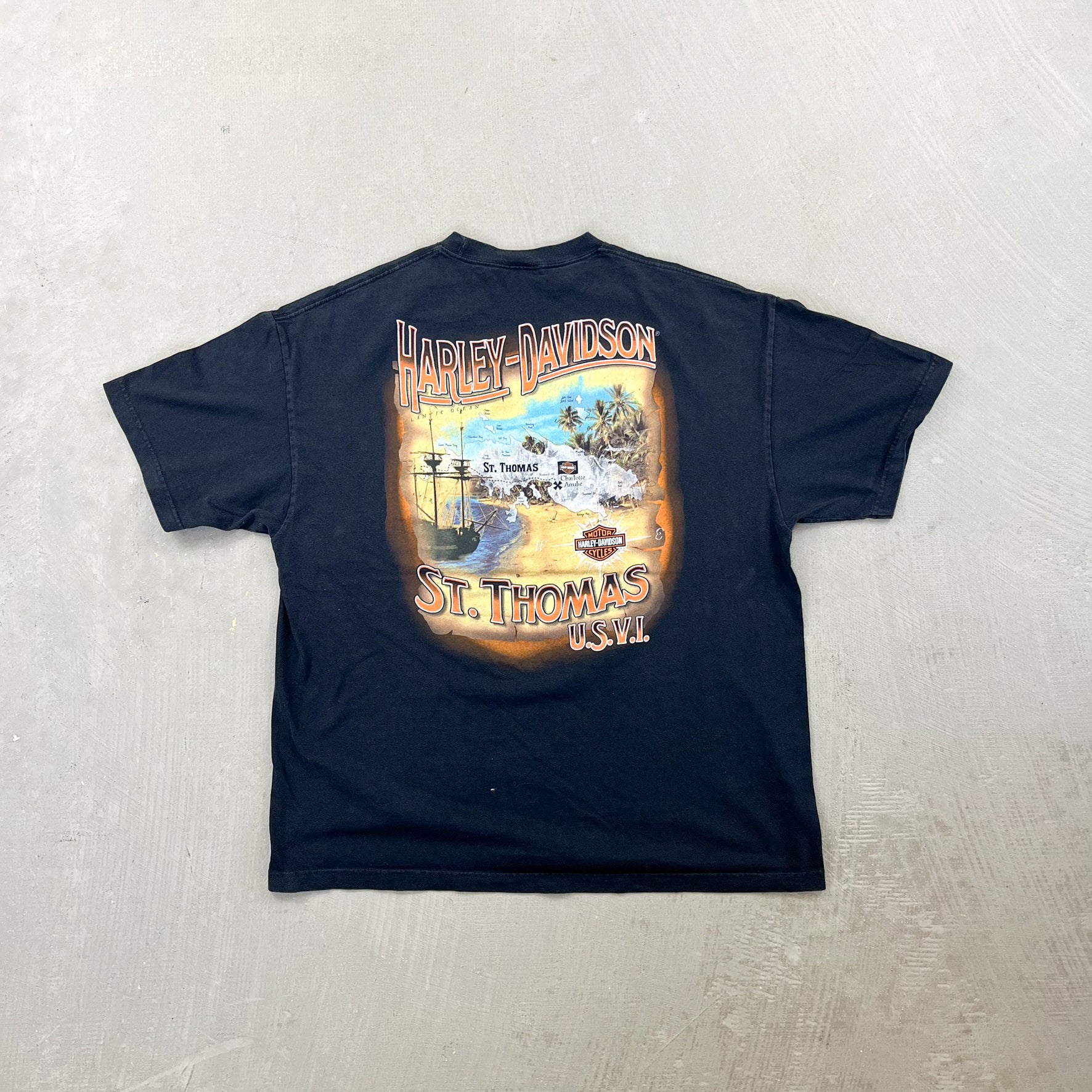 F- Harley Davidson St. Thomas Graphic Tee