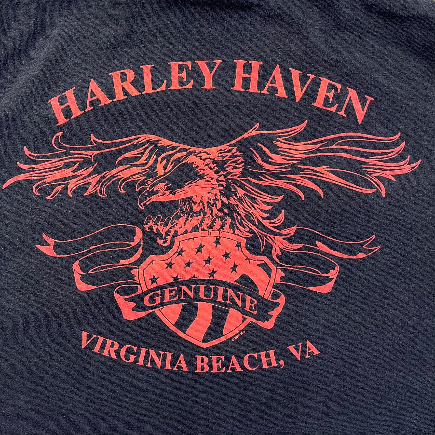 F- '08 Harley Davidson Virginia Beach Graphic Tee