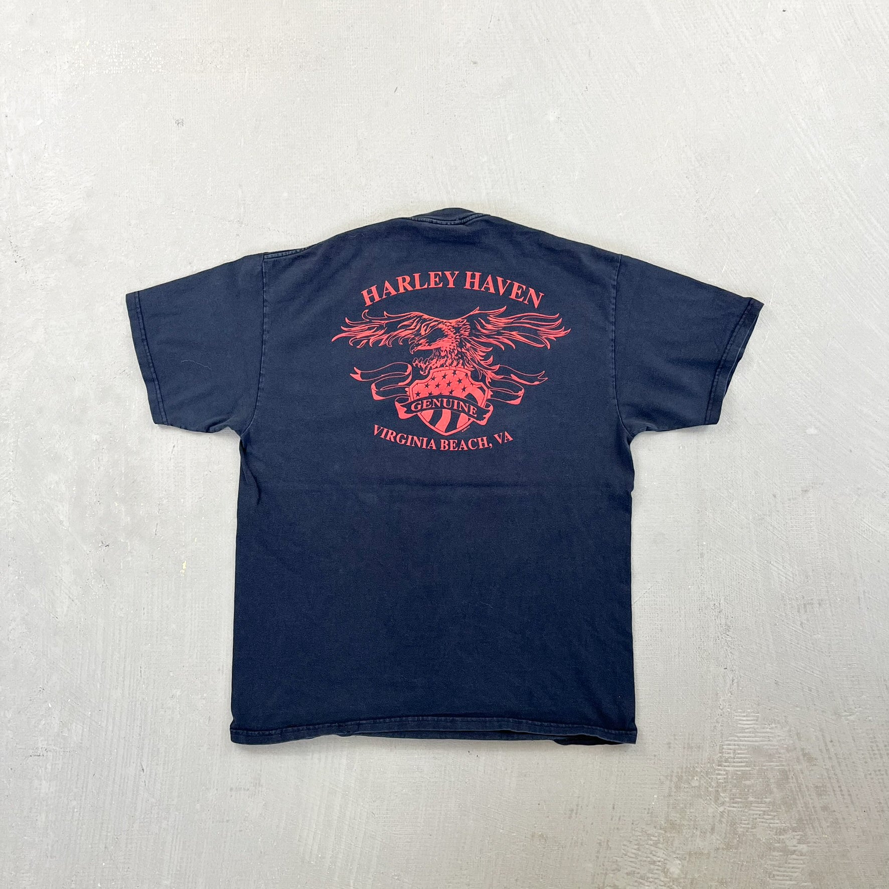 F- '08 Harley Davidson Virginia Beach Graphic Tee